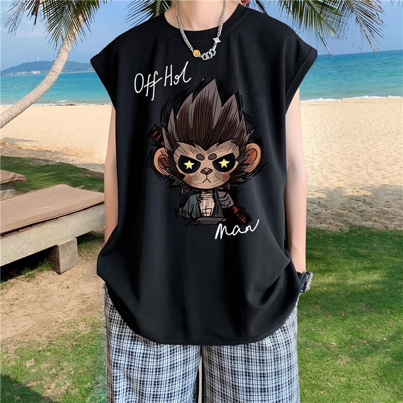 量大图低自动【有货】纯棉背心HD019-1-BX25115-P20，男装背心/马甲，电商019-1