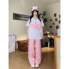 黑色立体字母印花短袖T恤男美式正肩解构拼接短款太空棉显瘦半袖，男装T恤，星座1007（原301D）