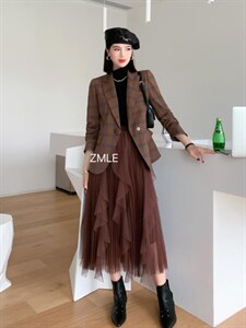 春季新款，时尚西服外套,其它,芝茗丽尔(6F)