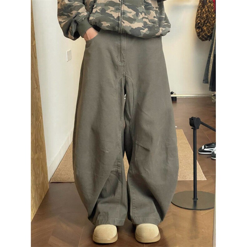 【春款现货】DYK003-P60春季新款廓形休闲美拉德弯刀牛仔裤,男装牛仔裤,星座603-2