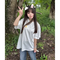 万针全刺绣工艺抖音得物高品质260克重磅纯棉双纱美式高街短袖T恤，男装T恤，电商A486