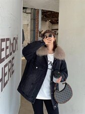 羽绒真毛领派克，其它，肆尔