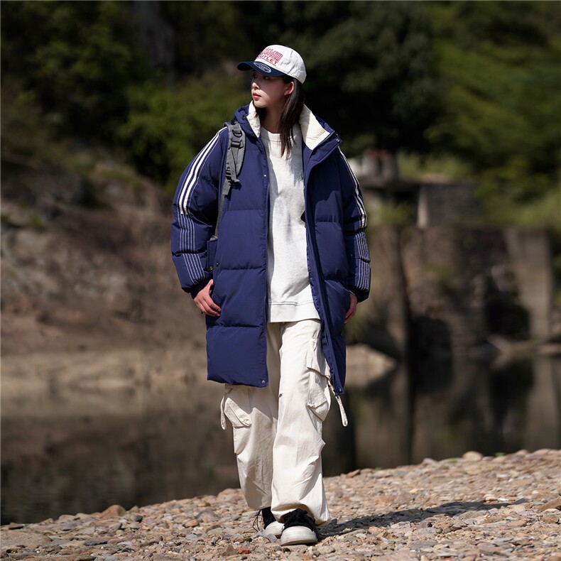 数据款！中长款条纹连帽棉衣加厚棉服外套情侣款MY8883,男装棉衣,星座610B-1