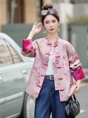 【bao款现货已出】2025秋装新款新中式重工刺绣复古小香短外套，女装短外套，韩宇舍