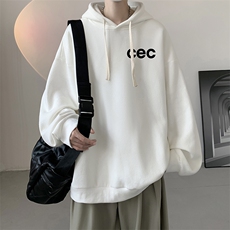 连帽卫衣男大码运动服帽衫外套WY2294-P35加绒款-P40，男装卫衣，电商A040