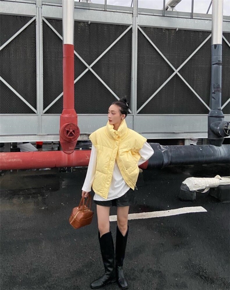 冬款羽绒马甲，女装马甲，LL+