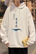 WY2261-P35纯棉连帽卫衣男大码运动帽衫宽松薄外套男，男装卫衣，电商A040