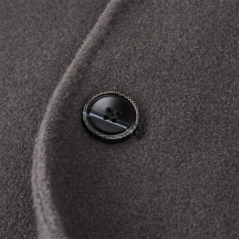 男士派克服外套休闲立领羽绒内胆皮草大衣尼克服中长款,男装毛呢大衣,电商B360