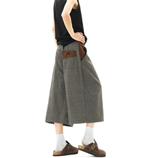 【现货】美式复古千鸟格西裤七分裤1XZ502-K861-P65控89，男装牛仔裤，星座502