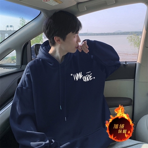 抖音得物供货 可提供视频 秋冬重磅美式宽松连帽卫衣DL2088图片