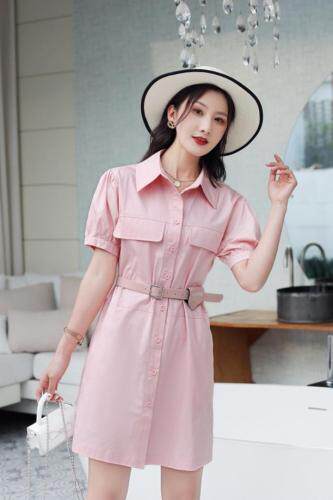 8813款时尚大方连衣裙，女装连衣裙，英利伊人