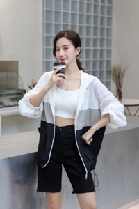防晒衣图片