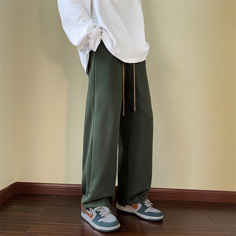 ins港风新款百搭宽松裤子潮牌直筒休闲长裤B315-K5321-p45控58,男装休闲裤,电商B315