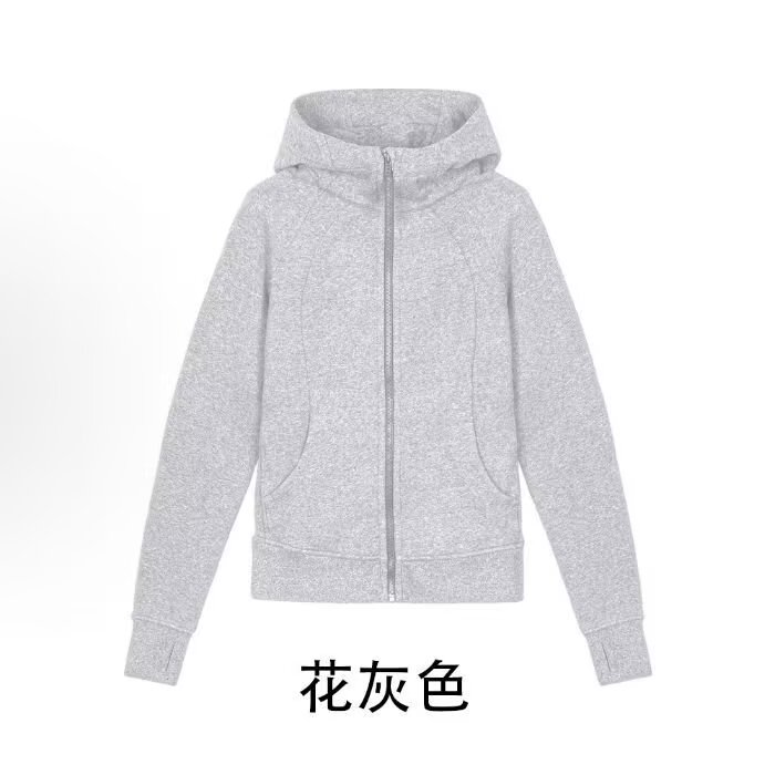 春秋修身外套女2025新款连帽运动上衣粉色卫衣开衫早秋装时尚穿搭,女装短外套,星座1210-1