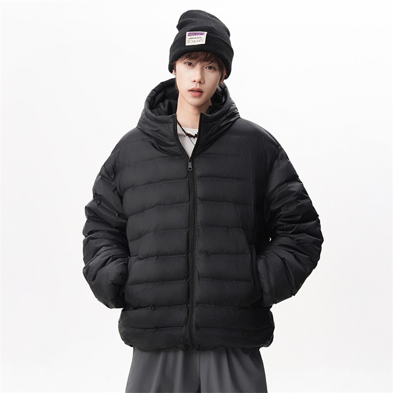 现货港风大码排骨羽绒服潮流情侣款上衣外套225-2-Y215-P198,男装羽绒服,星座225-2