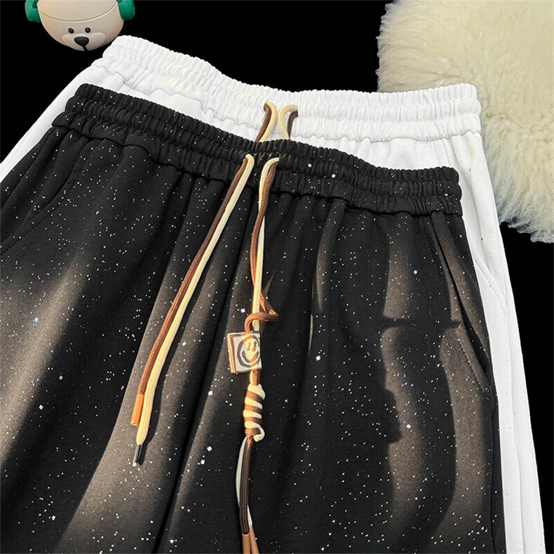 满天星时尚五分裤大码短裤时尚25新款夏季百搭宽松简约男女青少年,男装牛仔裤,星座1206（原A206）
