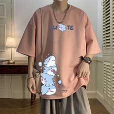 麂皮绒短袖t恤男大码半袖男JD82432-P25，男装T恤，电商A040