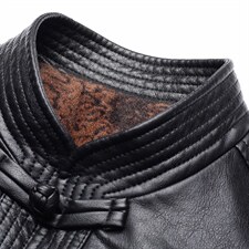 BAMJ-7002钱塘2002-2中年男士春秋季新款休闲商务夹克外套P117，男装皮衣，钱塘207-2