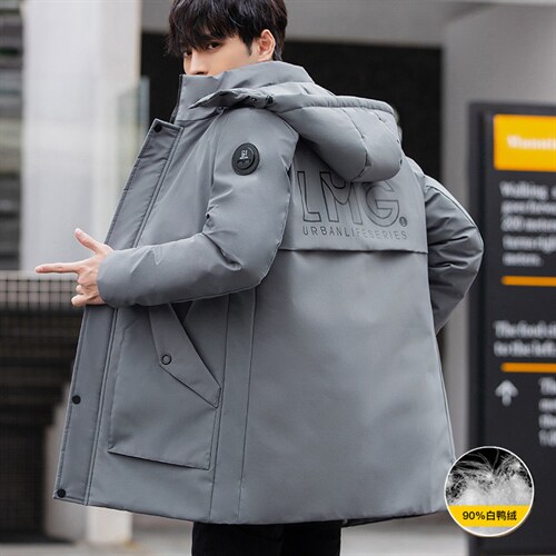 主推 90%白鸭绒M-8XL大码中长羽绒服 109-2199-P205.220报告图片