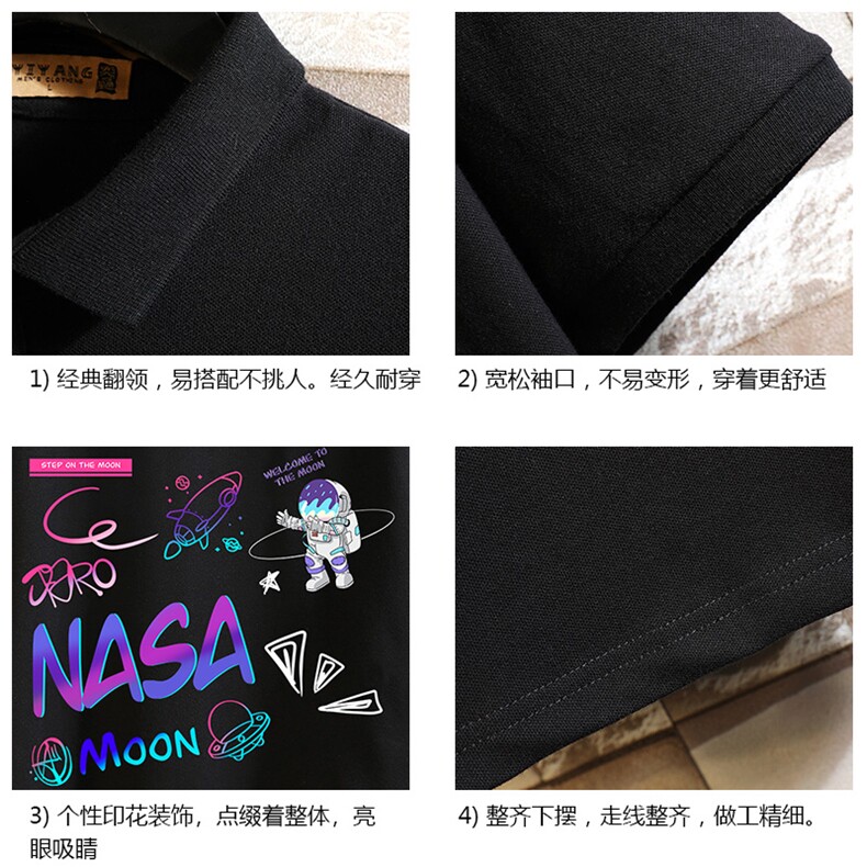 PL57186-P35翻领短袖polo衫男大码胖子半袖t恤男有领保罗衫砖墙,男装Polo衫,电商A040A