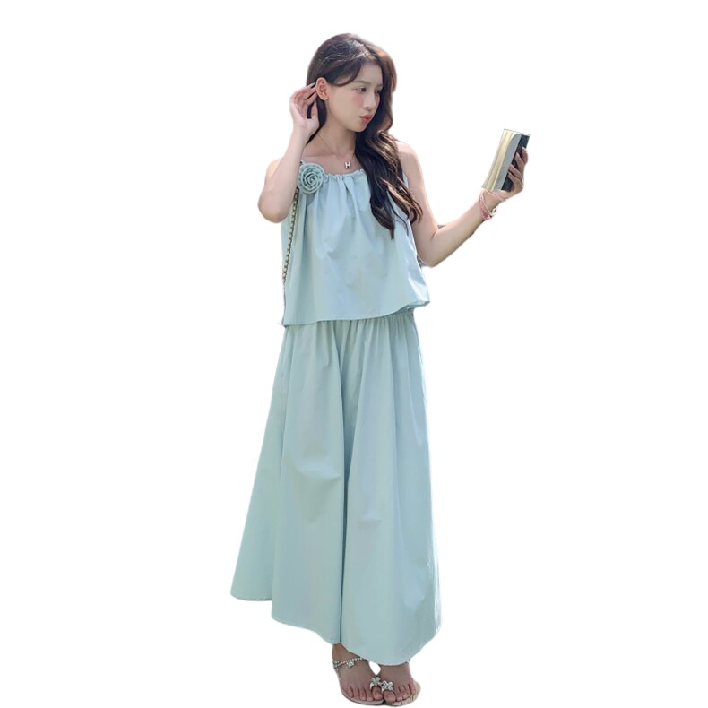 夏装大量现货！吊带上衣仙气两件套2C133-8933P135K188,女装套装/套裙,2C133