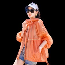 BXF8115-2022新款外套纯色时尚镂空花纹夏款防晒衣，女装防晒衣，帛香坊