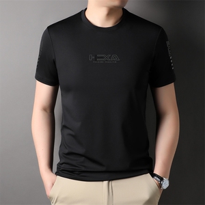 LM6523男士2023年夏季新款百搭T恤男短袖商务休闲体恤男P35图片