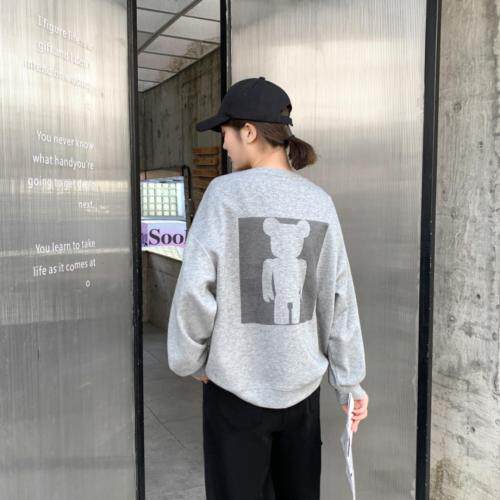 【现货】2021春新款印花套头卫衣，女装卫衣/绒衫，壹题YITI