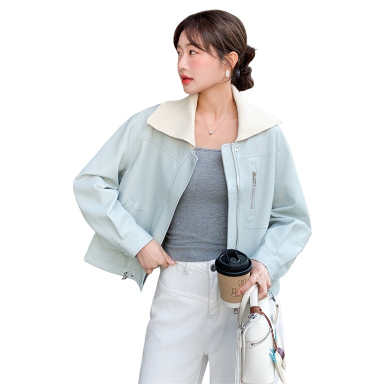 主推皮衣外套（大货已出）找同款,女装皮衣,2C222