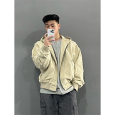 棉衣加绒外套男秋冬解构重工飞行夹克网图MR3002常规P95加绒P120，男装夹克，星座302B-3