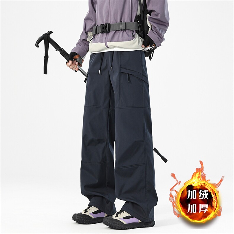 特批款A129-K985加绒P50单款P40冲锋裤防风防水在仓现货，男装卫衣，电商A129