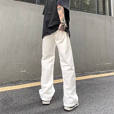 牛仔裤男夏季潮大码休闲裤子高街设计感裤子G119P38，男装牛仔裤，星座1116-2