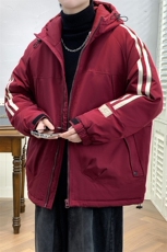 冬上新加棉加厚时尚棉服港风连帽棉衣外套男女8321-P110控价158，男装棉衣，电商A441-1
