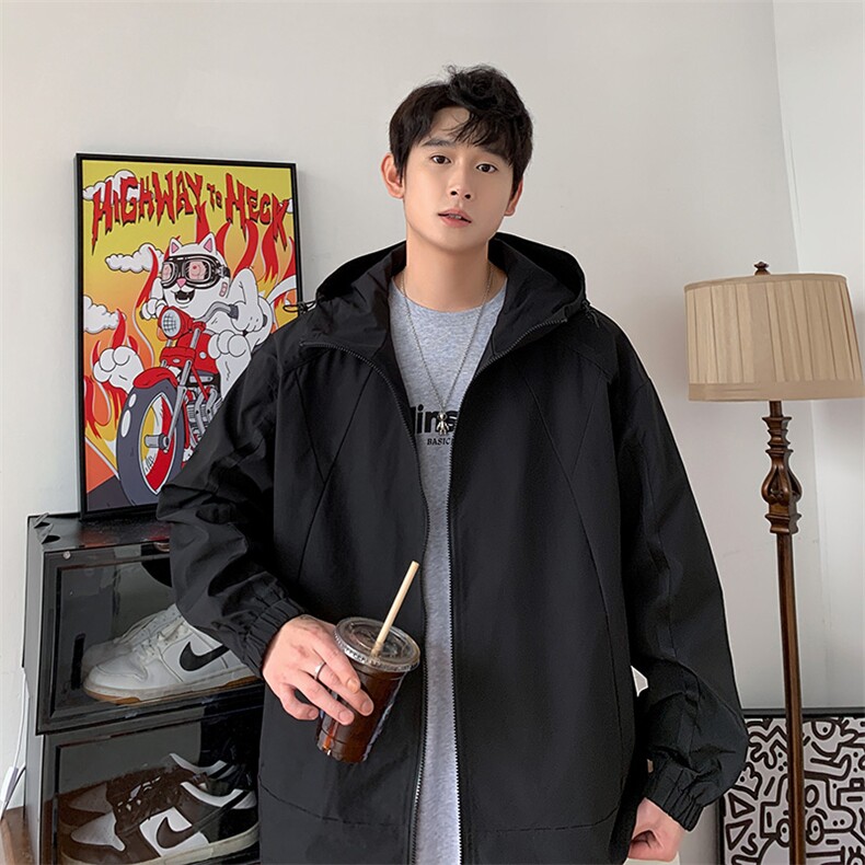 秋季新款美式山系休闲工装冲锋衣潮流夹克外套JK9265-P75控119,男装夹克,电商A128