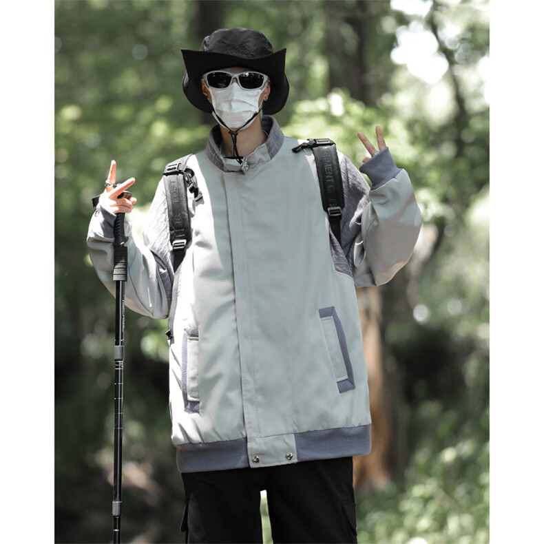 抖音直播！垫肩阿尔法飞行员夹克男CP35-70,男装夹克,电商B371