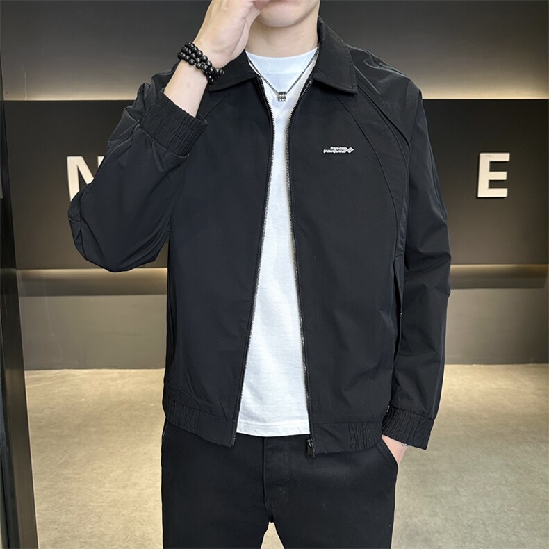 2025秋季男士翻领夹克外套店主无头风已备大货，男装夹克，星座414（原B263）