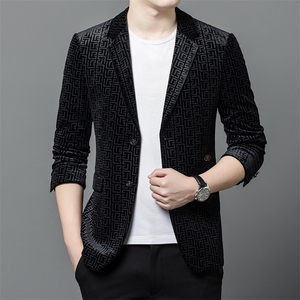 ASD9032男士2023年春季新款长袖西服休闲青年夹克西装单西图片