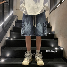 XZ616夏季新款工装牛仔短裤TY833P45控58，男装牛仔裤，星座512A（原616）