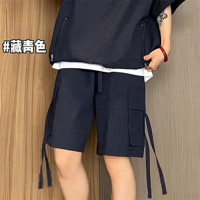 新款短袖短裤休闲运动套装k68-TP35,男装牛仔裤,电商A089-1
