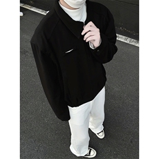 模特-短款外套男士潮流上衣宽松韩系夹克9127-P78，男装夹克，电商B380（原B361）