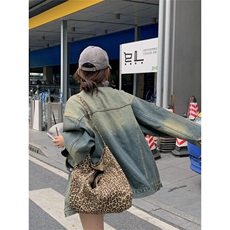 水洗复古美式牛仔外套潮牌宽松情侣休闲宽松百搭上衣NZ051-P98，男装工装外套，星座911-3