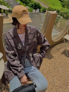 小熊开衫S- M图片