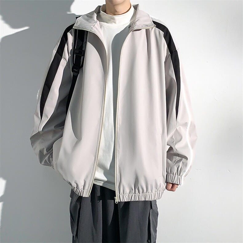 2024秋季新款现货户外立领夹克男冲锋衣外套DSA157B-JK7802-特P65,男装夹克,电商A157B