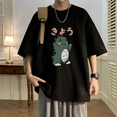 麂皮绒短袖t恤男大码半袖男JD82037-P25，男装T恤，电商A040