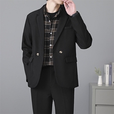 休闲西装外套男韩版潮流商务百搭港风痞帅小西服外套男3733P55，男装西服，星座410-2