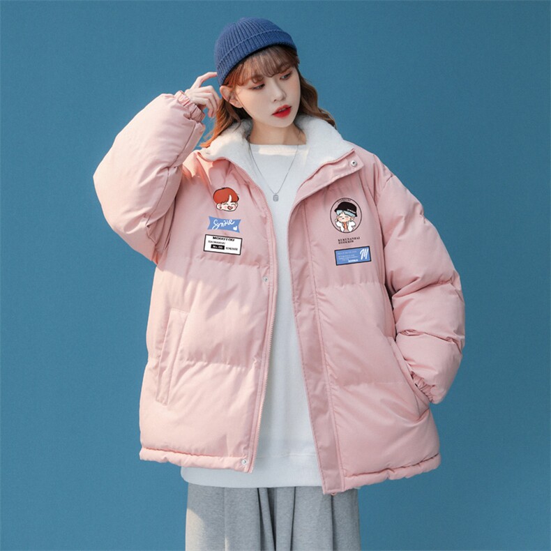 ！2023冬季新款男女同款立领棉衣百搭情侣棉服外套MY110特P78,男装棉衣,电商B220