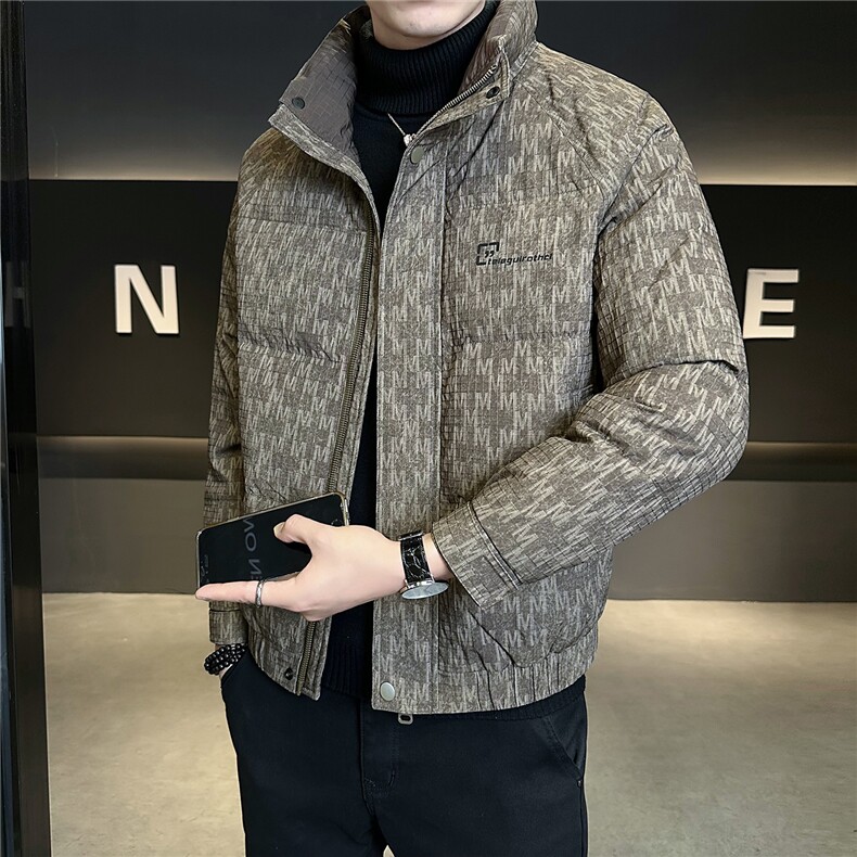 M-3XL B353 8608 P195 卡其2025冬羽绒服【标50控活动价288】图片