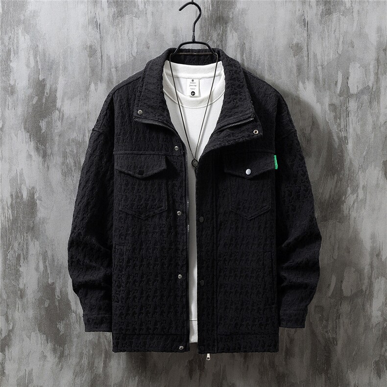 1日系小香风美式牛仔大码M-5XL百搭工装夹克男JK8740P125控168，男装夹克，星座226-2