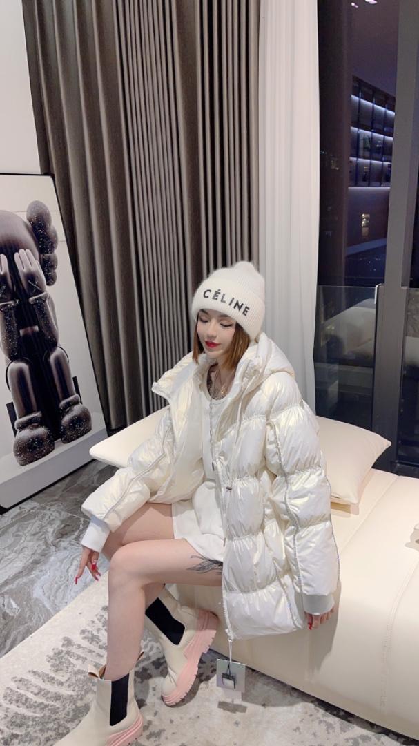 钻条边羽绒服,女装羽绒服,欧力尼