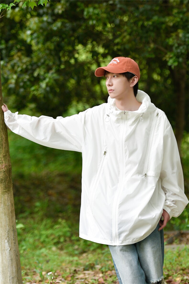 F8079/P65防晒指数UPF50+有报告防紫外线防晒服男外套防晒衣,男装防晒衣,电商A141